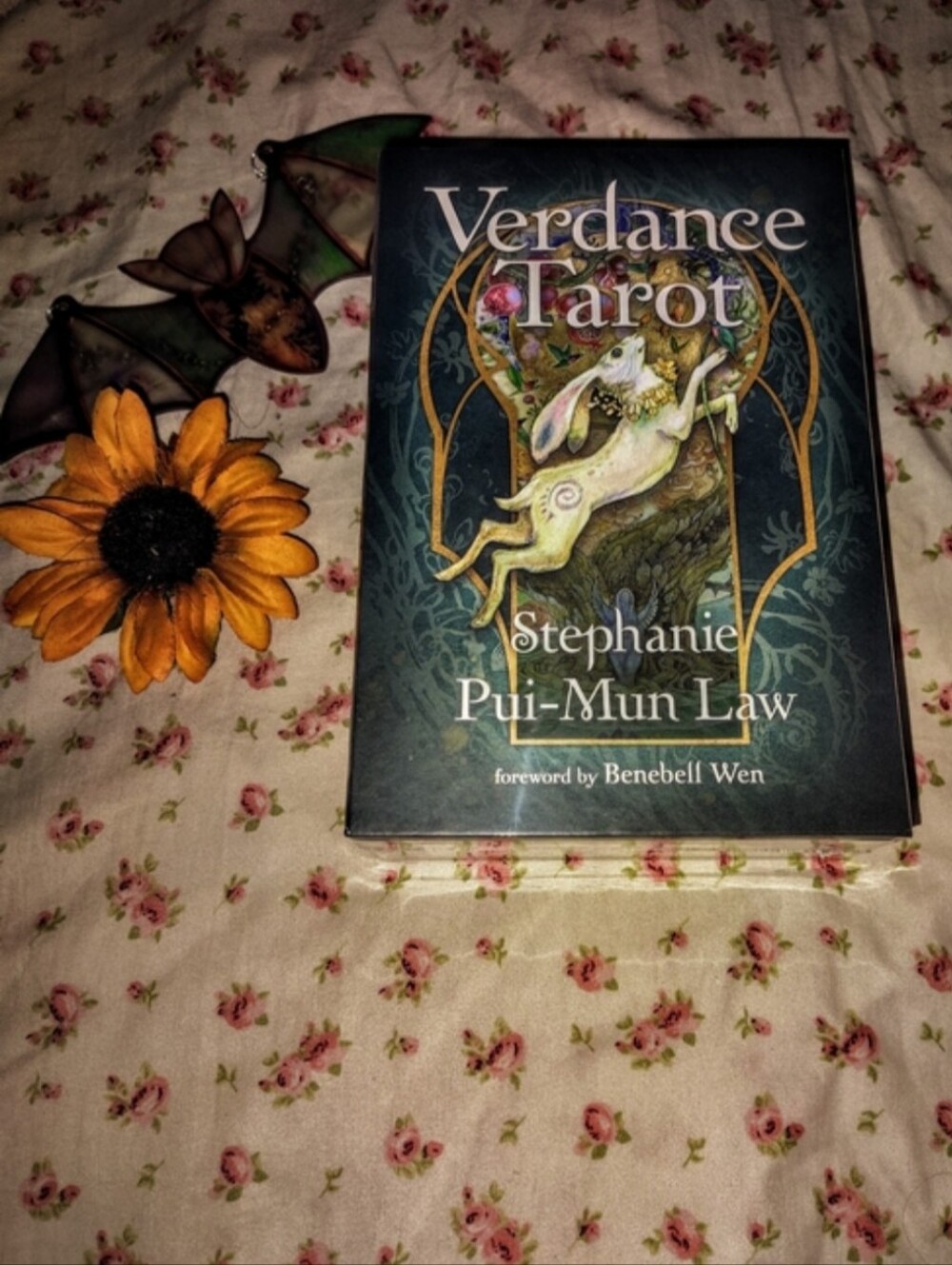 Verdance Tarot Deck by Stephanie Pui-Mun Law - Forest Green Box